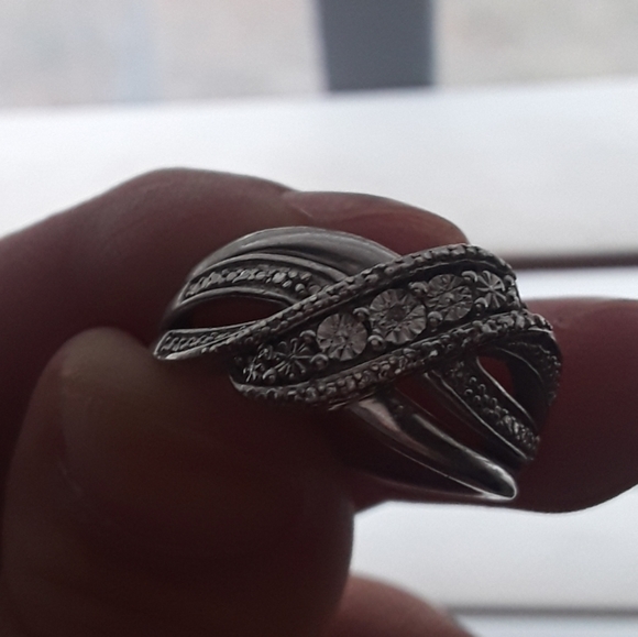 Sterling silver ring - Picture 1 of 2